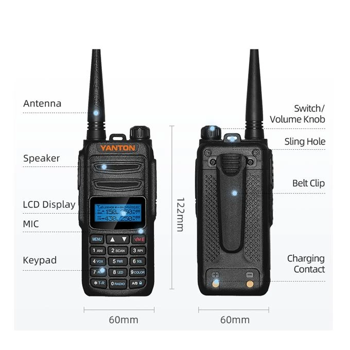 UHF VHF Two Way Radio