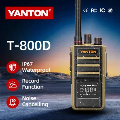 Pwisan long ranje walkie talkie radyo pòtab