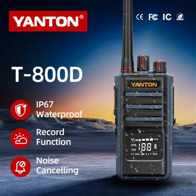 Walkie Talkie UHF VHF Radyo pòtab